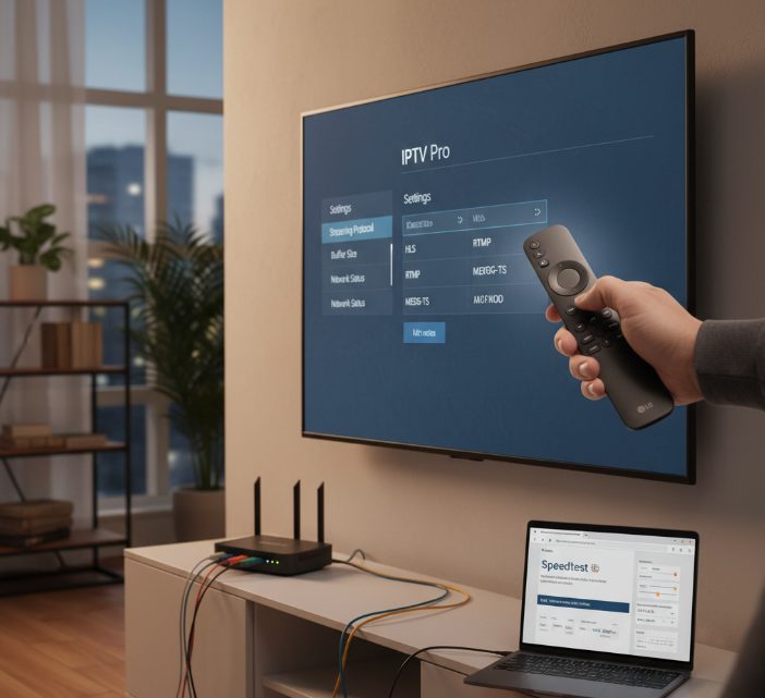 Welche App ist am stabilsten für Live-TV auf LG Smart TV? Live-TV braucht Stabilität – niemand will Freezes oder ewiges Laden. Hier findest du, was die Streaming-Performance einer IPTV-Apps auf deinem LG Smart TV wirklich ausmacht.
